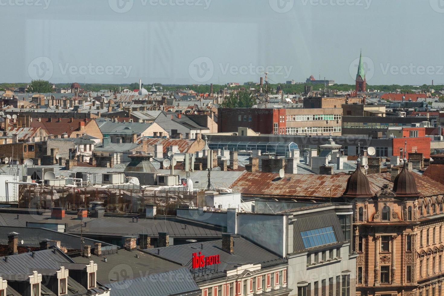 Riga from Above in the Summer photo