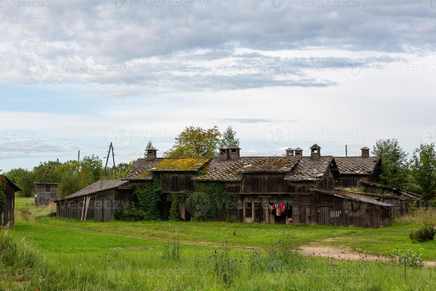 Old country houses photo