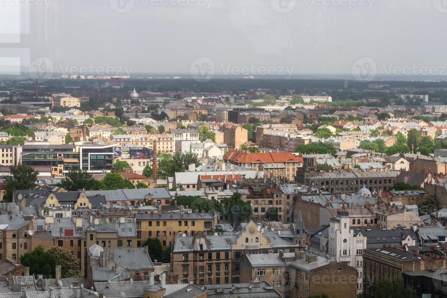 Riga from Above in the Summer photo