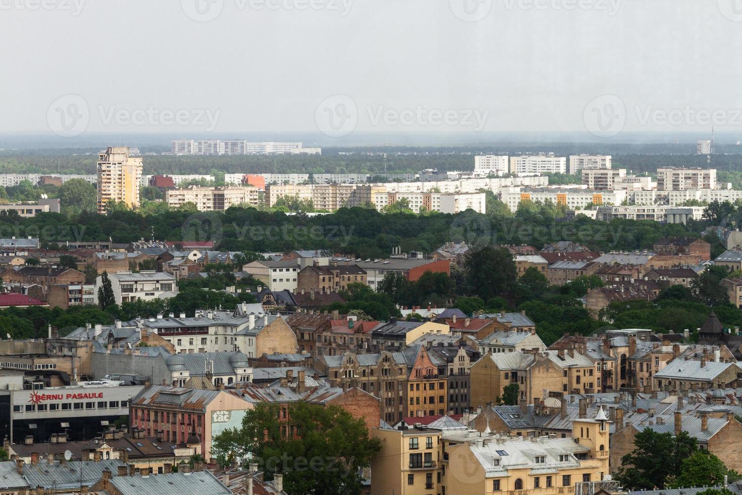 Riga from Above in the Summer photo