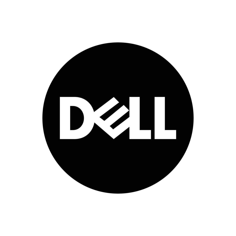 dell logo vector on white background 17110042 Vector Art at Vecteezy