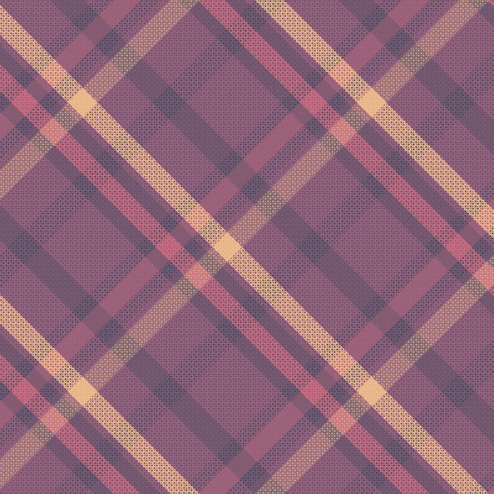 Tartan or plaid dark color pattern. vector