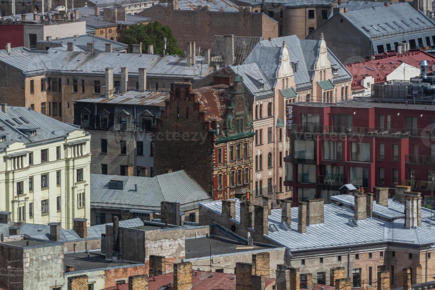 Riga from Above in the Summer photo