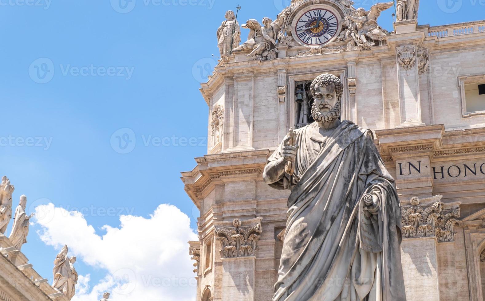 Statue of St. Peter photo