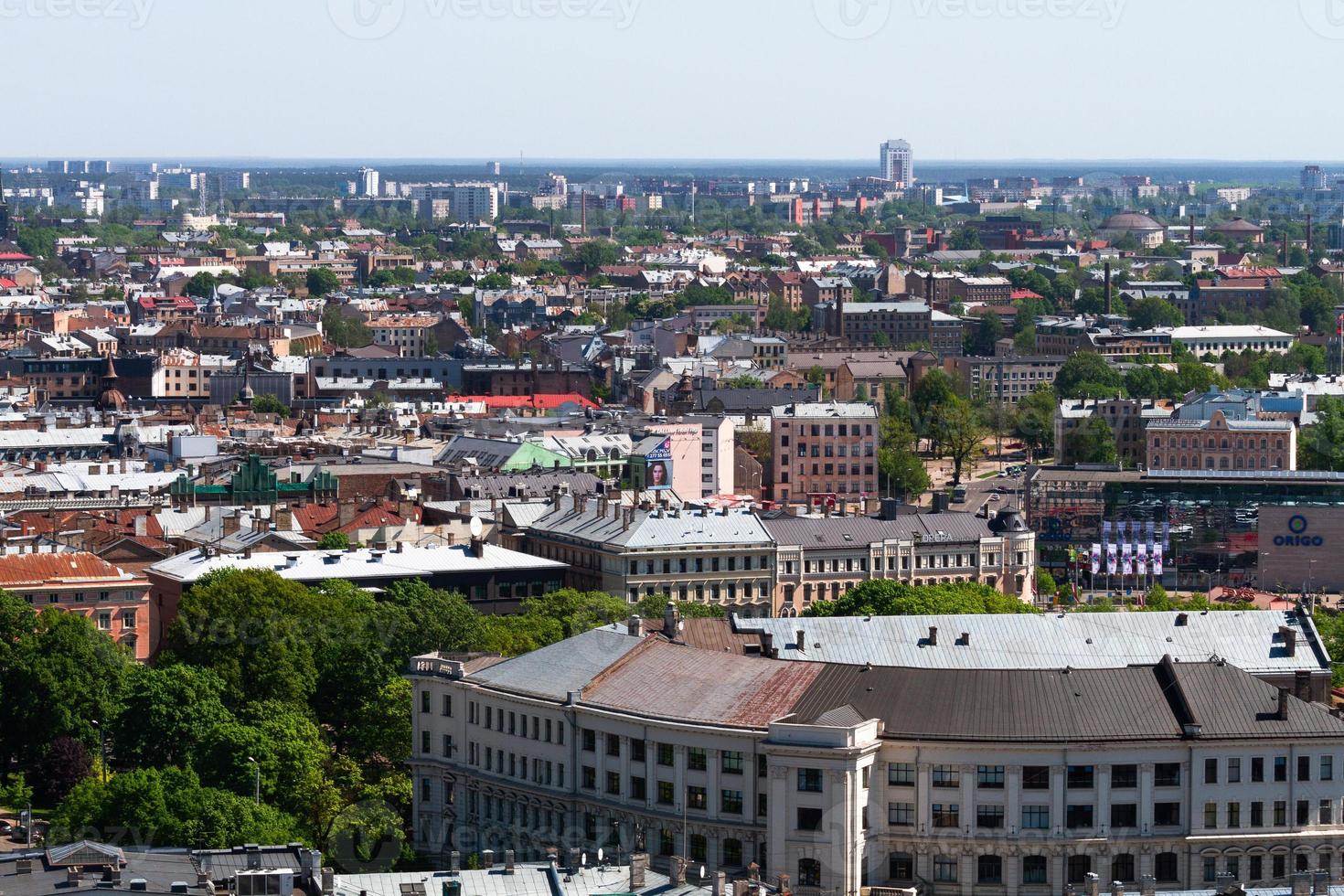 Riga from Above in the Summer photo