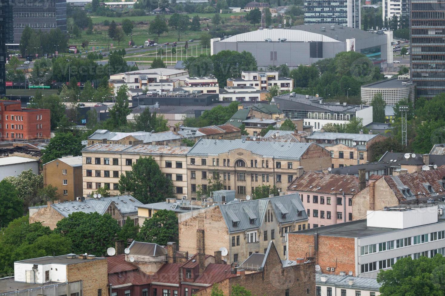 Riga from Above in the Summer photo