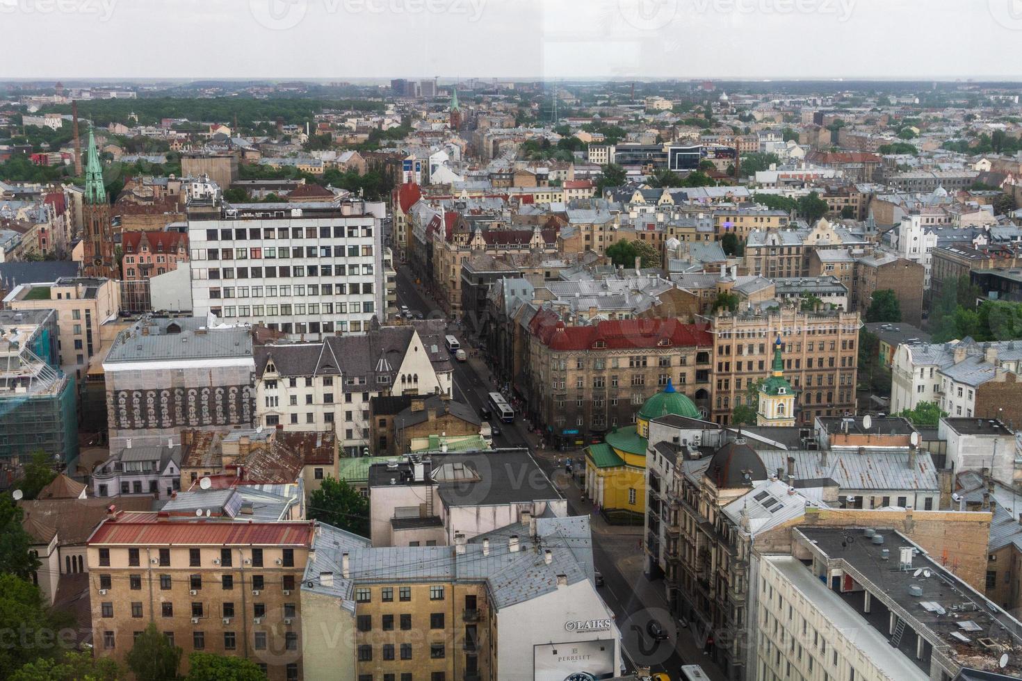 Riga from Above in the Summer photo