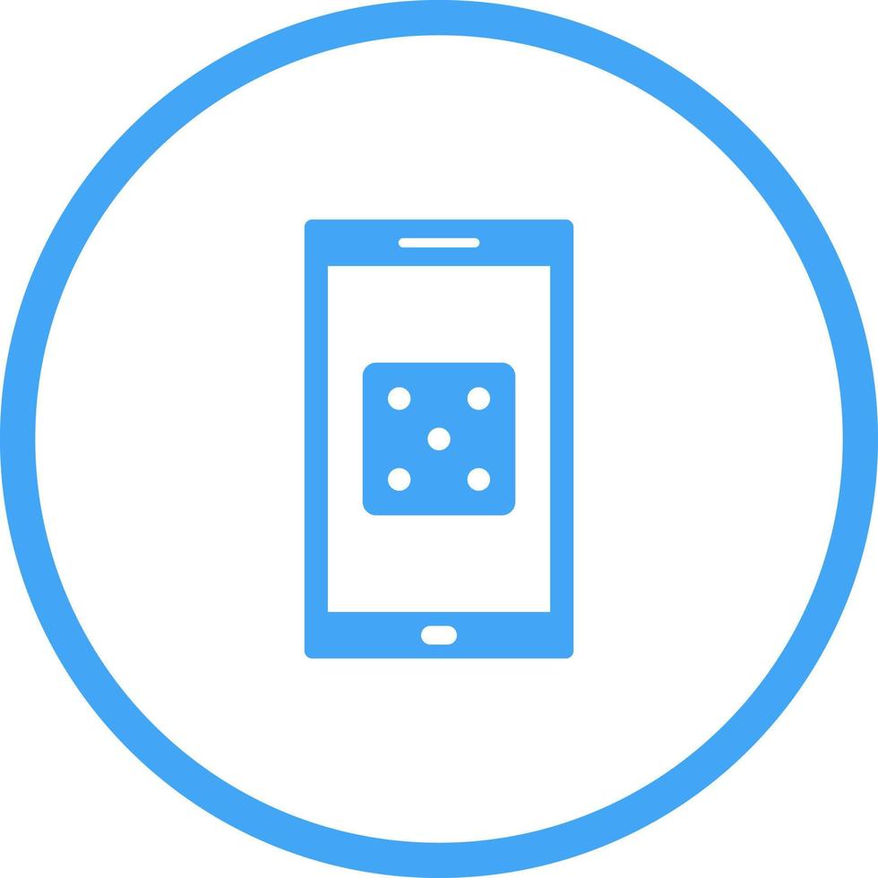 Unique Games Vector Glyph Icon
