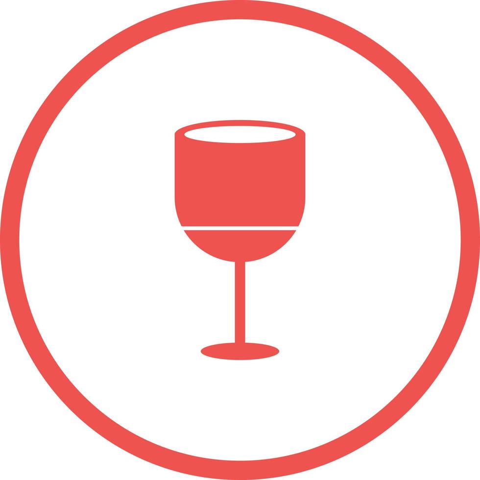 Unique Drink II Vector Glyph Icon