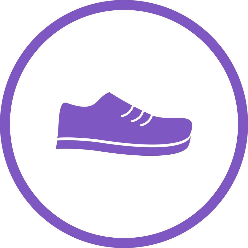 Beautiful Shoe Vector Glyph icon