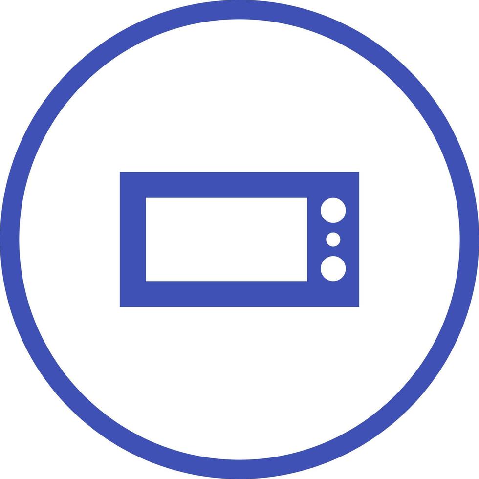 Unique Oven Glyph Vector Icon