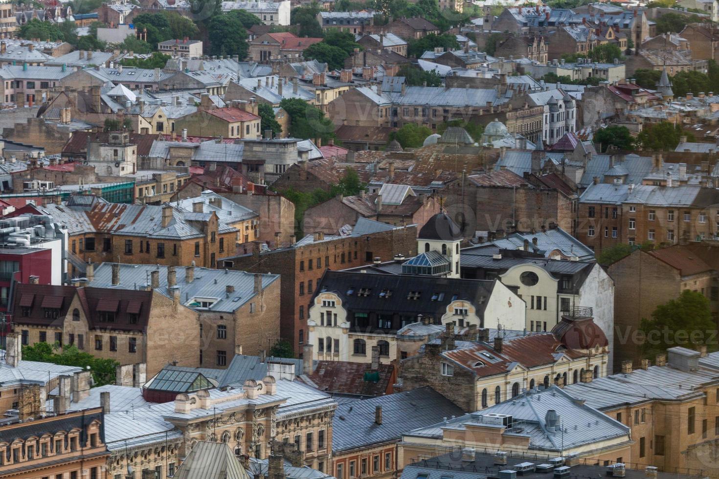 Riga from Above in the Summer photo