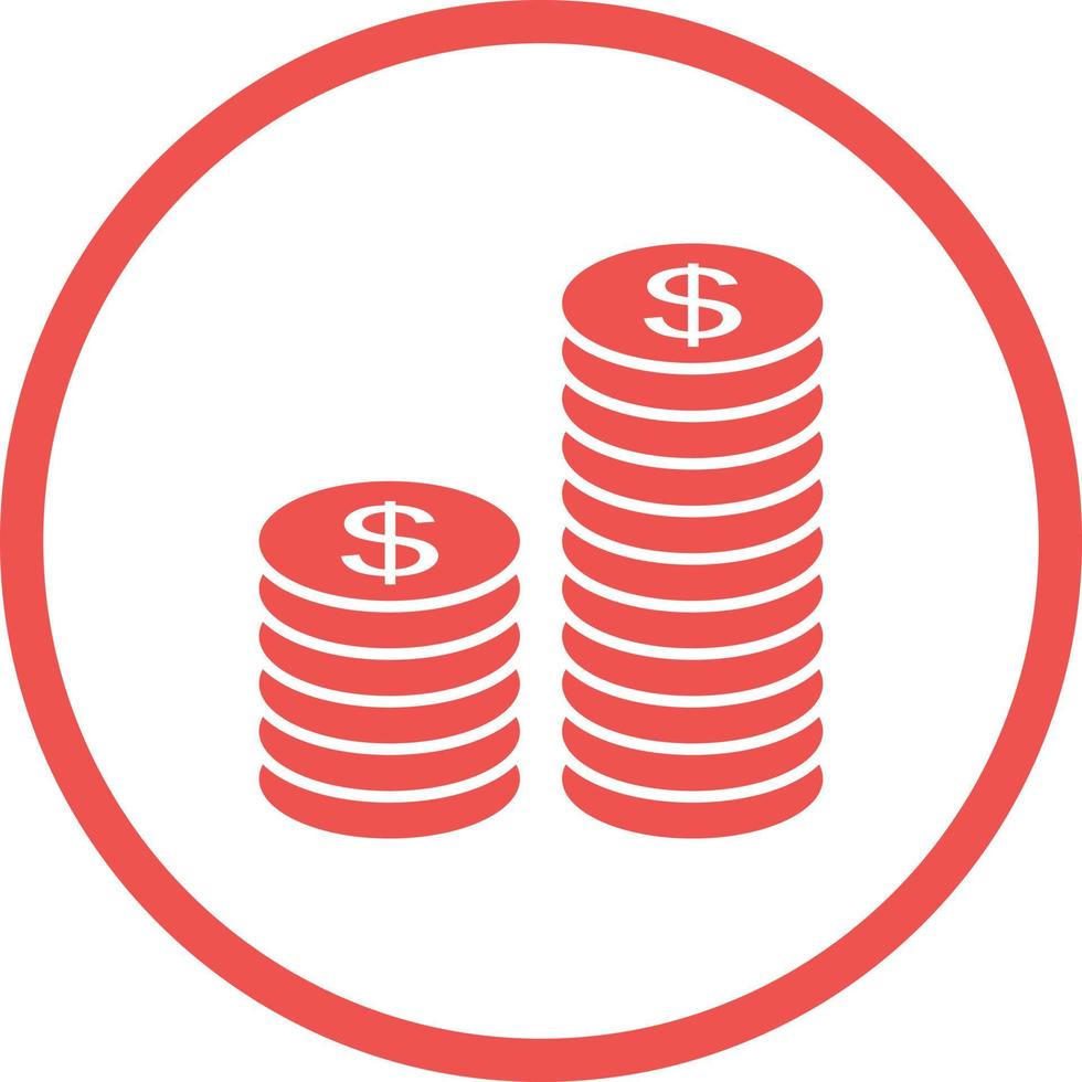 Beautiful Investment Vector Glyph icon