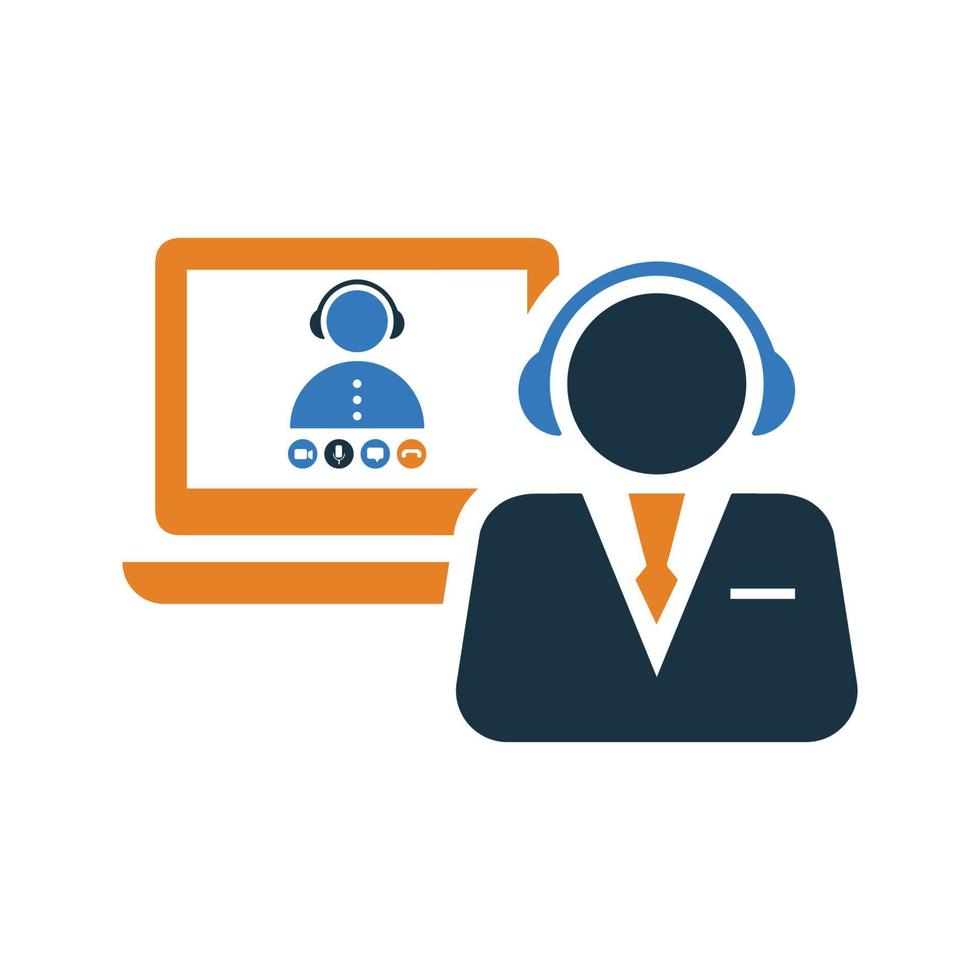Call, interview, video icon. vector