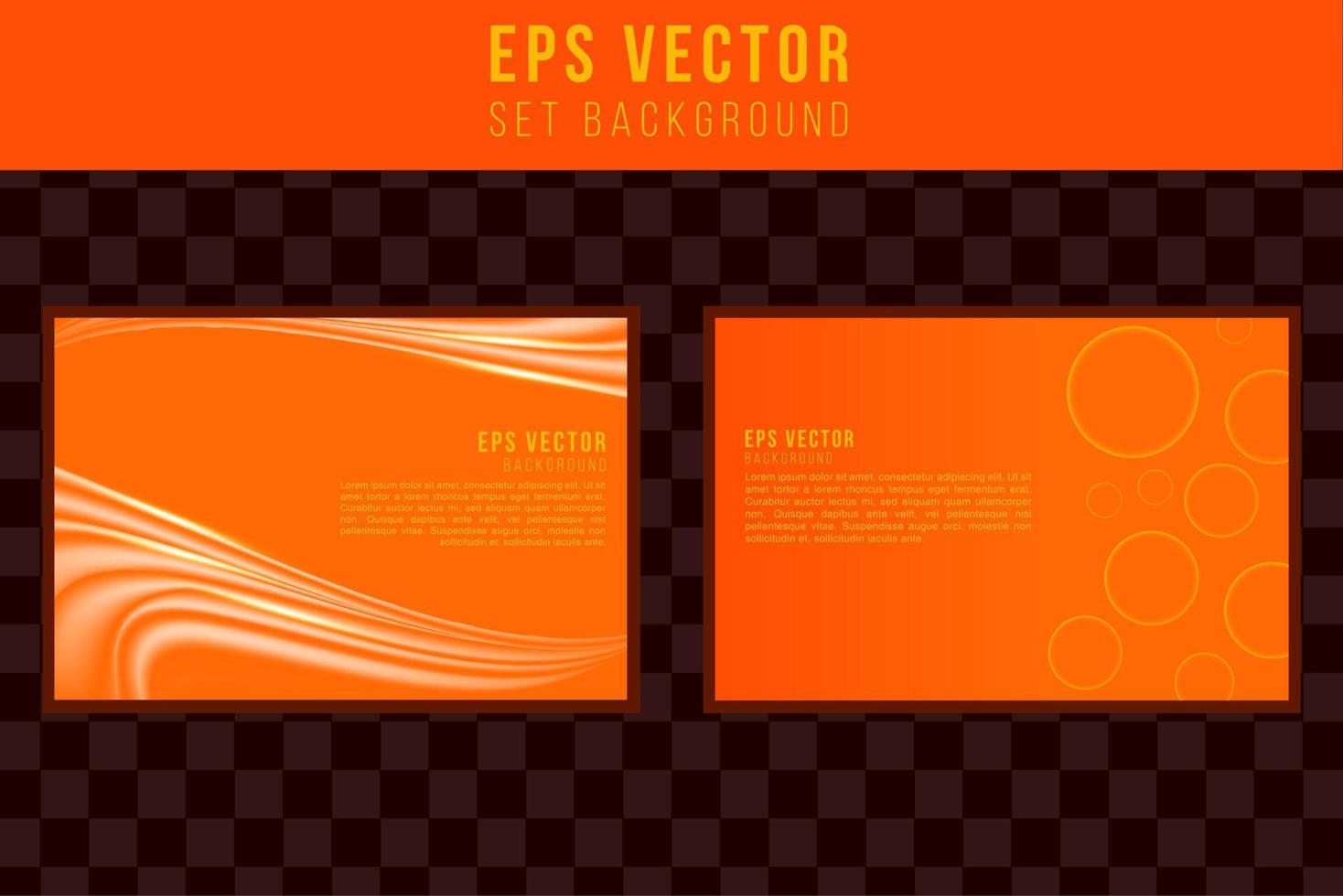 Abstract modern orange gradient overlap background with copy space for text. Minimal concept. Vector illustration