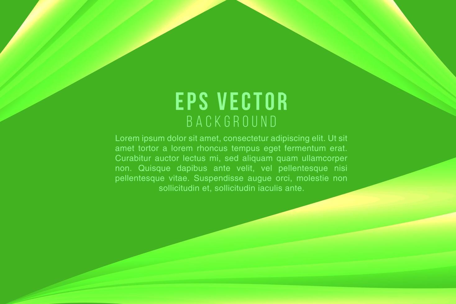 Abstract green background with copy space for white text. Modern template design for cover, brochure, web banner and magazine. vector