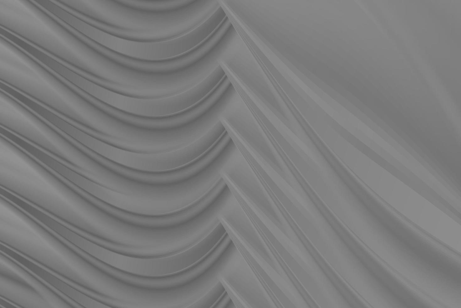 Black abstract background design in monochrome colors. Premium stripe texture for banner, business backdrop. Dark horizontal vector template