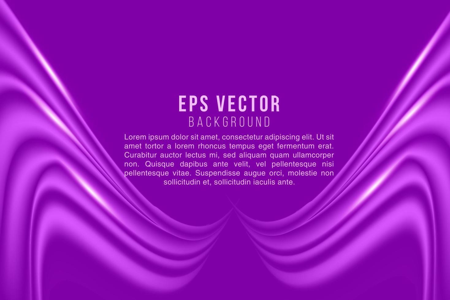fondo abstracto de onda púrpura. vector de eps10 de composición de formas dinámicas