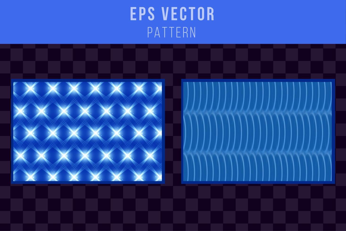 conjunto de patrones geométricos abstractos azules con líneas, rombos de fondo vectorial. textura azul vector