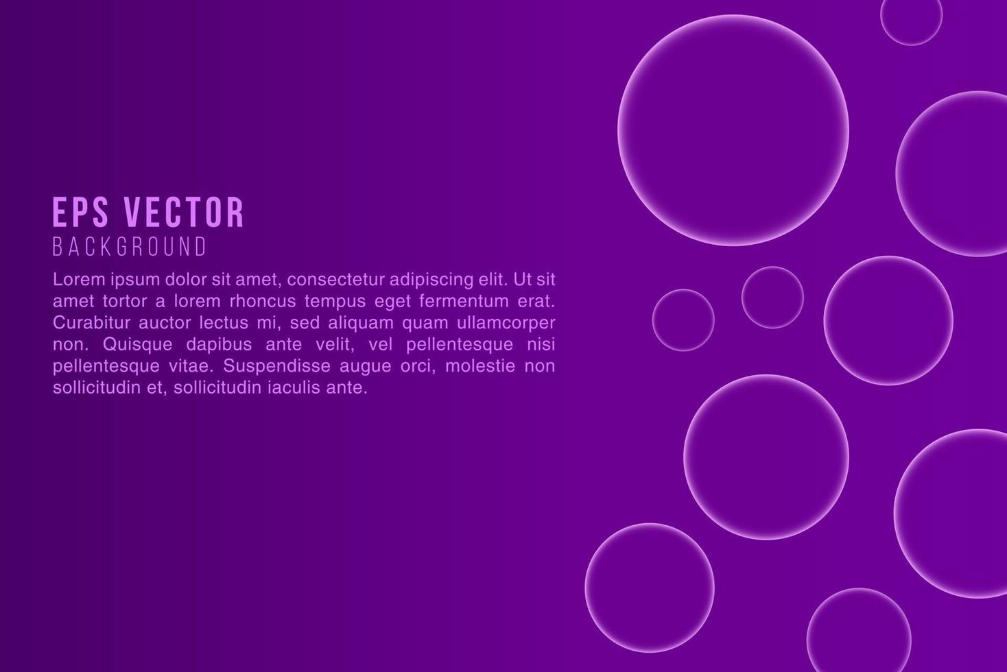 Abstract background with purple design element for your poster, banner, brochure, landing page vector
