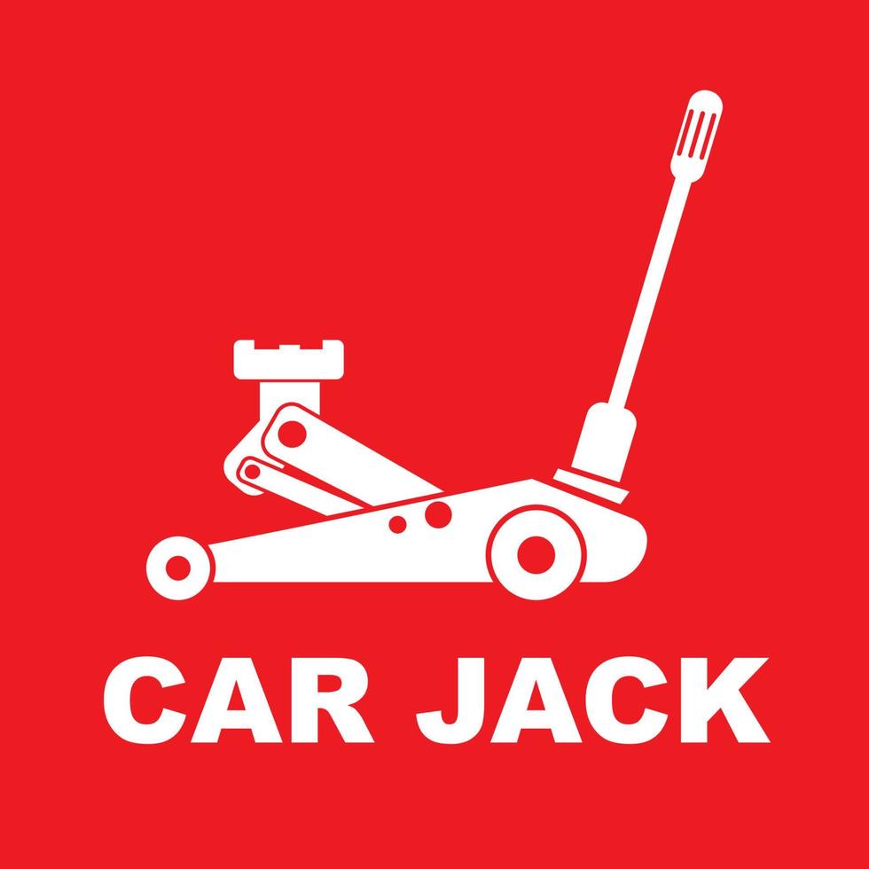 Hydraulic jack icon vector illustration design template.