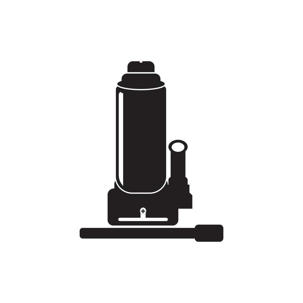 Hydraulic jack icon vector illustration design template.