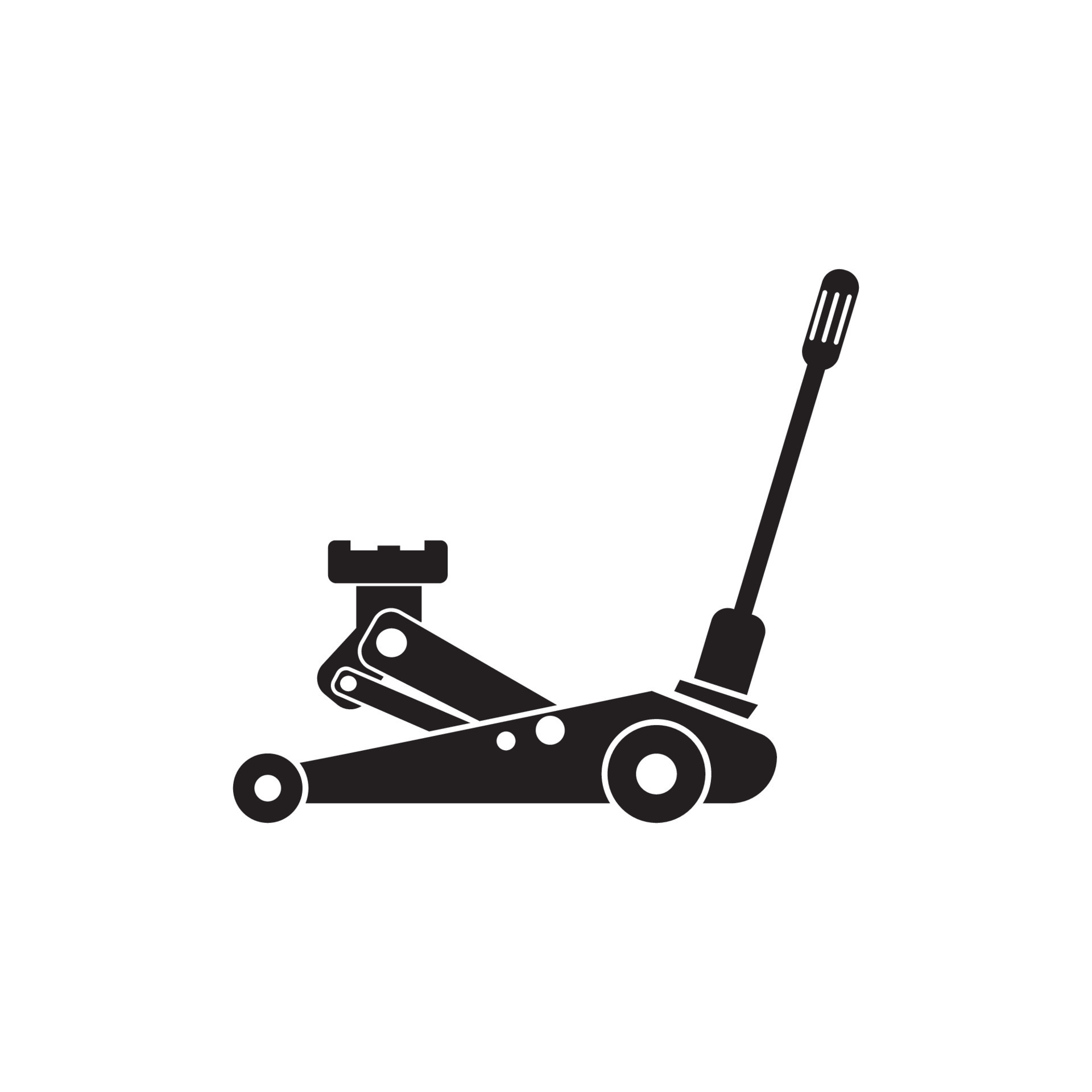 Hydraulic jack icon vector illustration design template. 17114055