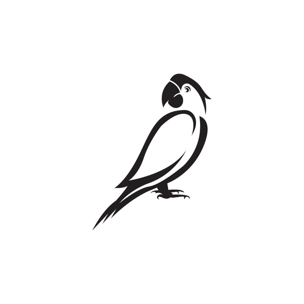 Parrot icon vector illustration design