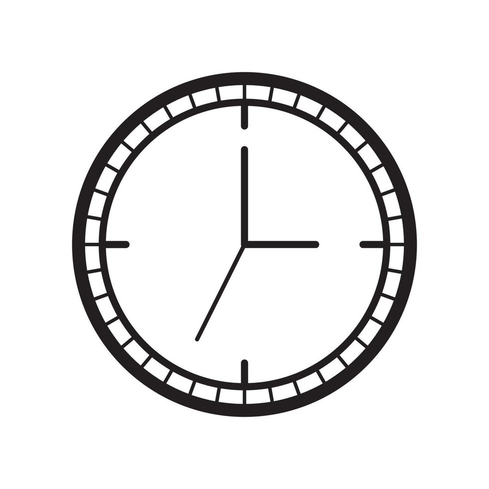 vector icono de reloj