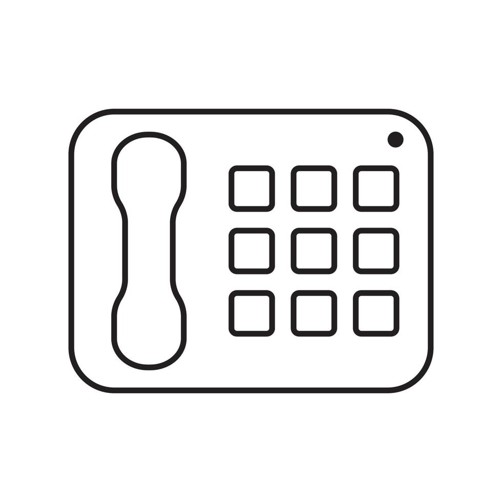 vector de icono de telefono