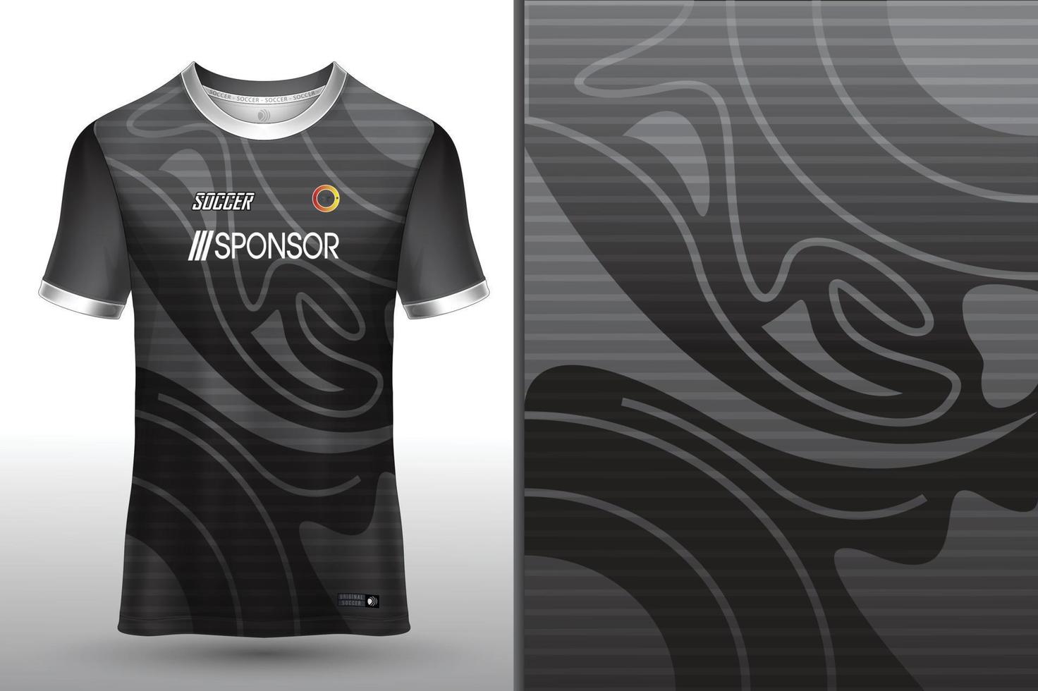 Sports jersey design for sublimation vector