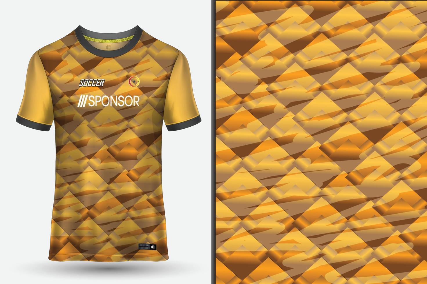 Sports jersey design for sublimation vector