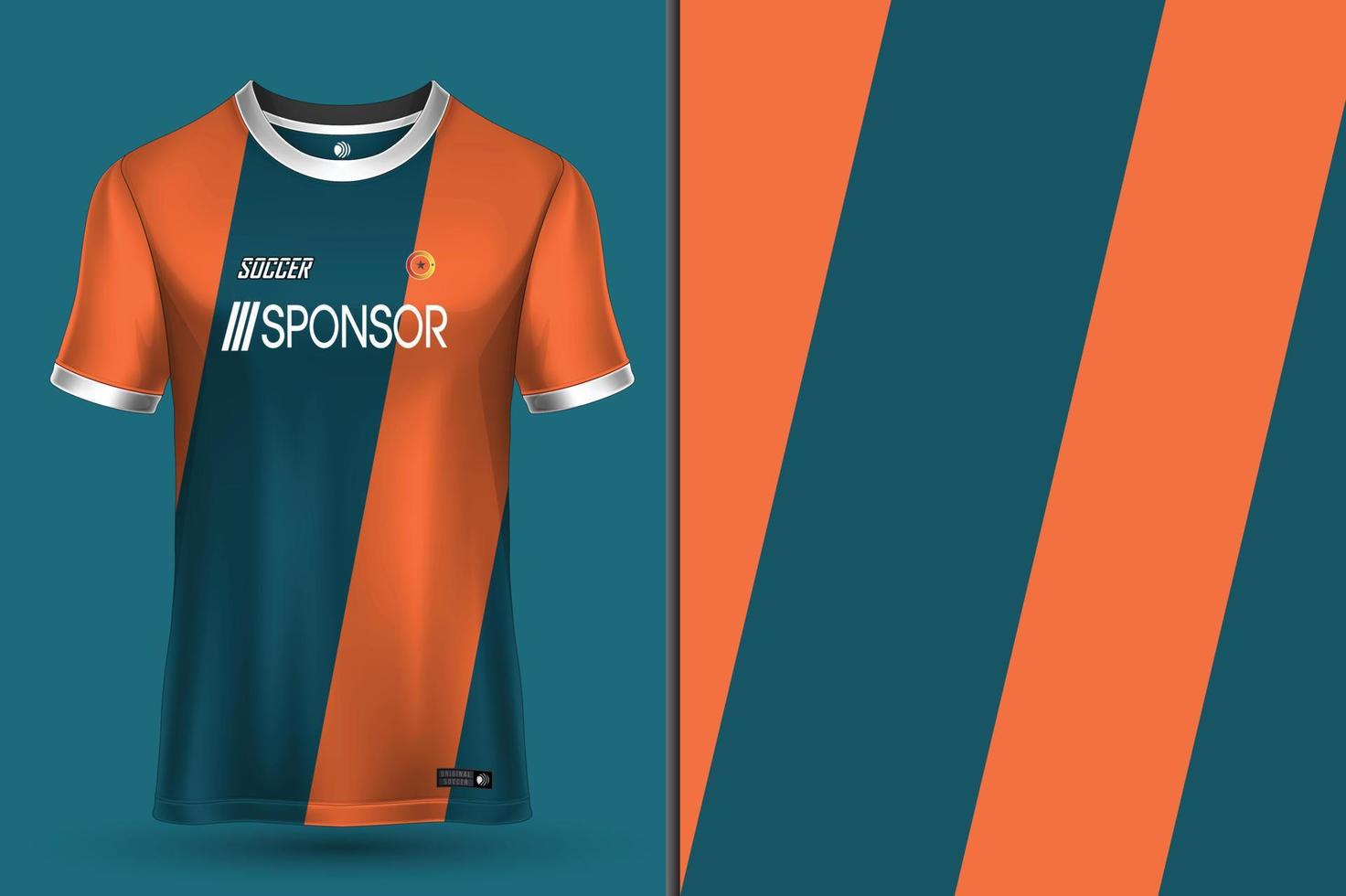 diseño de camiseta deportiva para sublimación vector