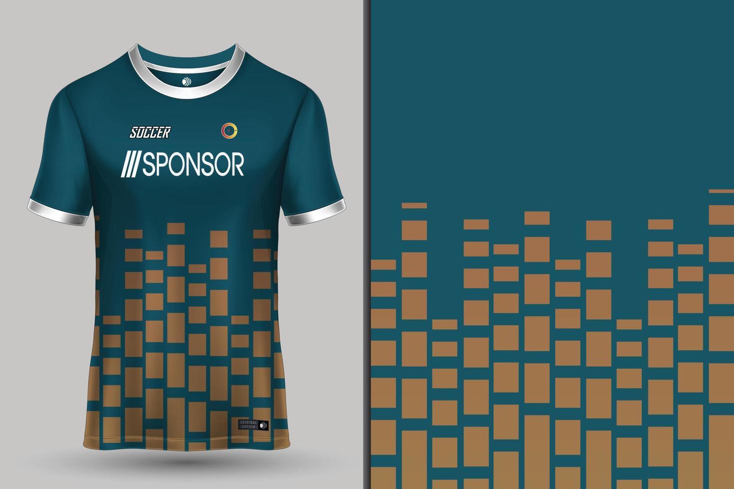 diseño de camiseta deportiva para sublimación vector