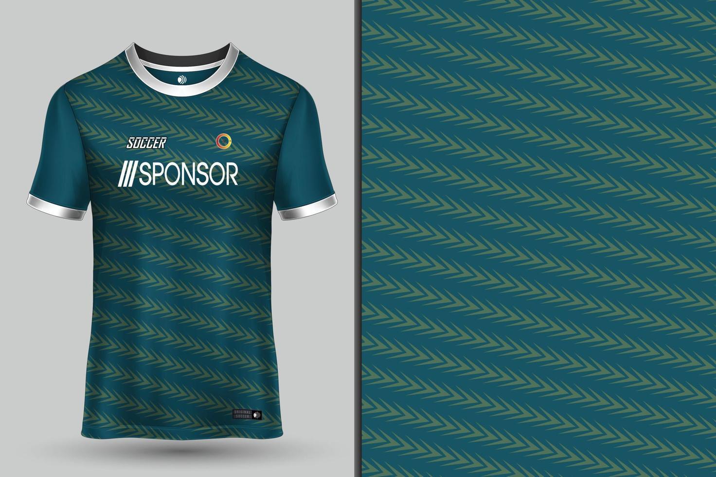 Sports jersey design for sublimation vector