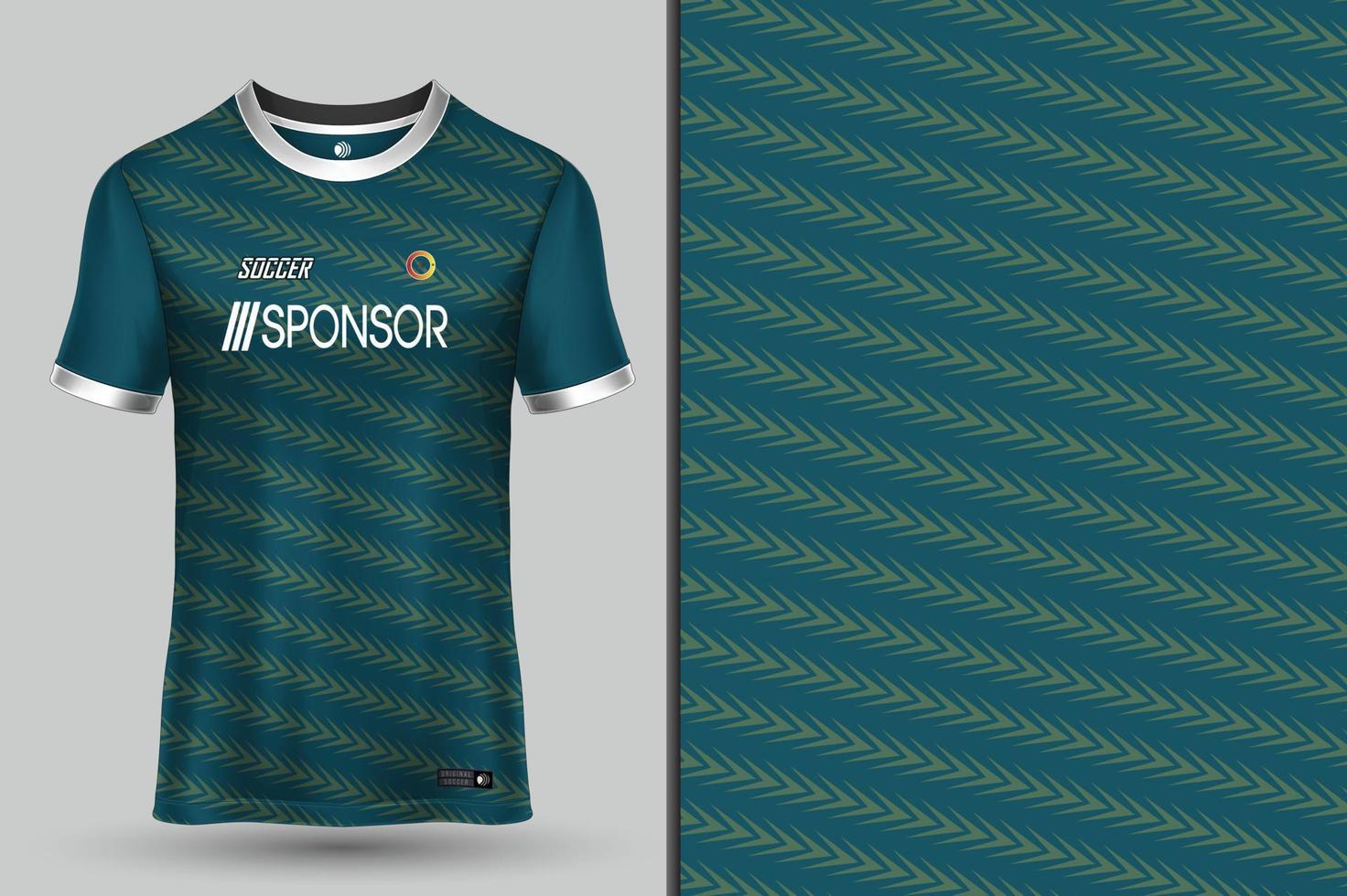 diseño de camiseta deportiva para sublimación vector