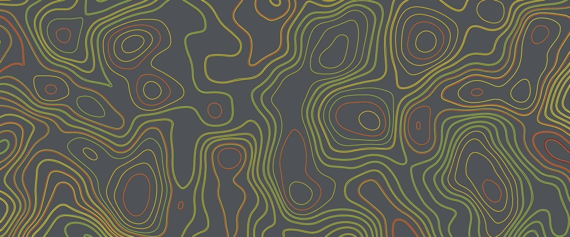 Abstract topographic contour in lines and contours. Geographic mountain relief. Topographic map background concept. paper texture. vector