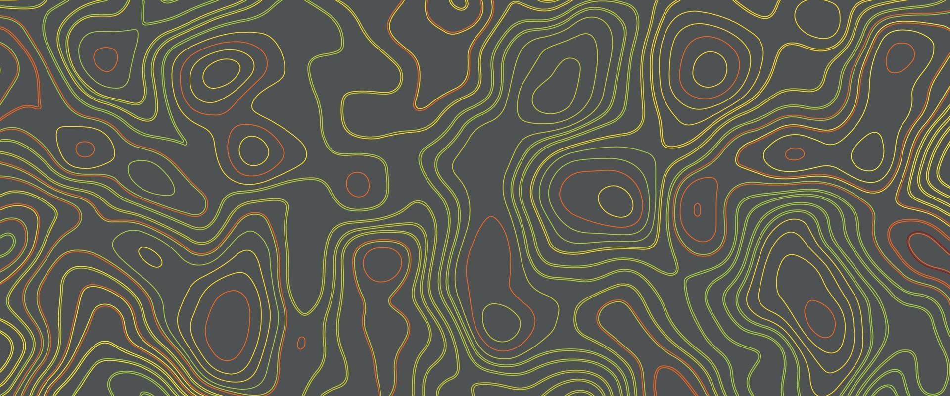 Abstract topographic contour in lines and contours. Geographic mountain relief. Topographic map background concept. paper texture. vector