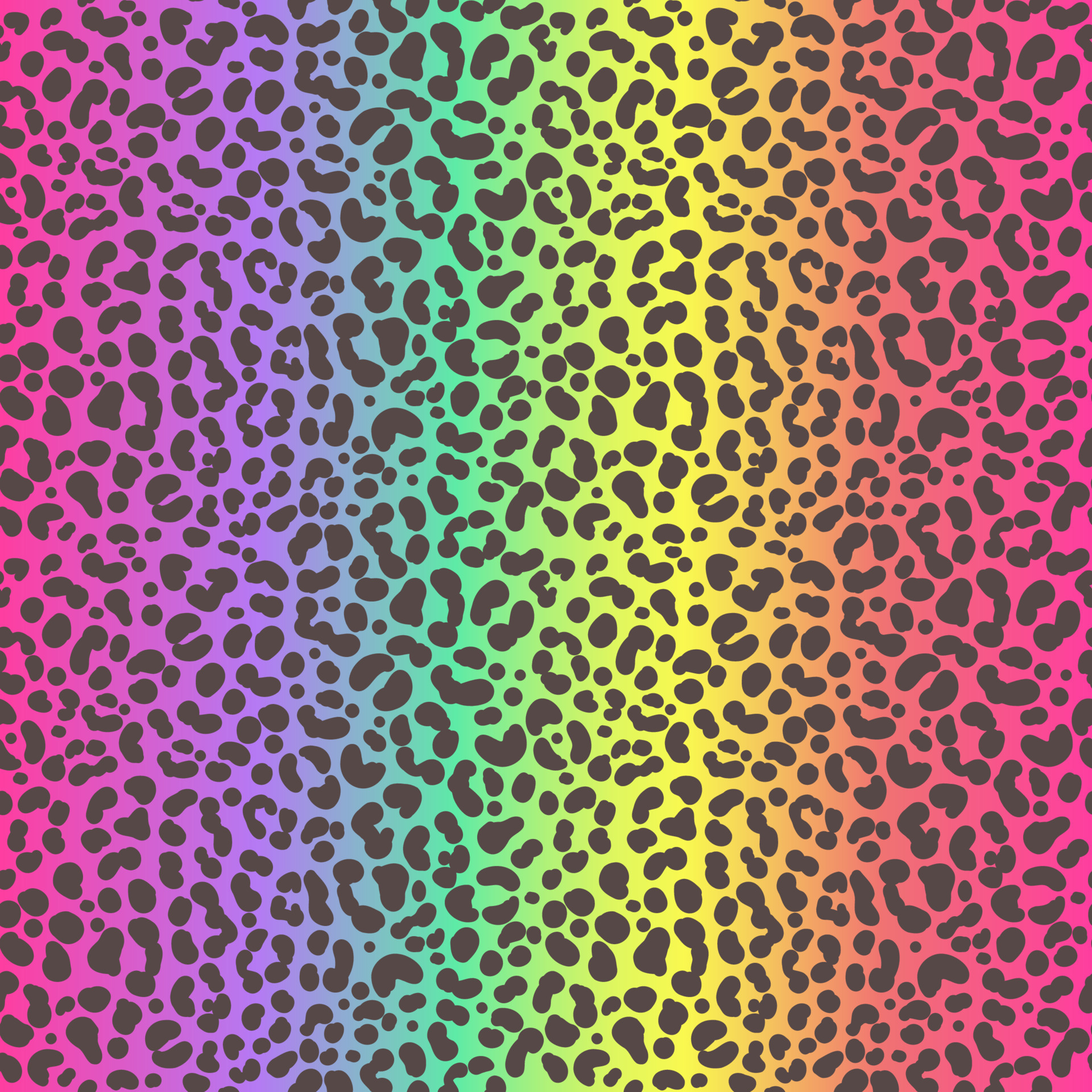 Rainbow cheetah seamless pattern. Leopard neon print. Vector animal spotted  skin background 17114426 Vector Art at Vecteezy