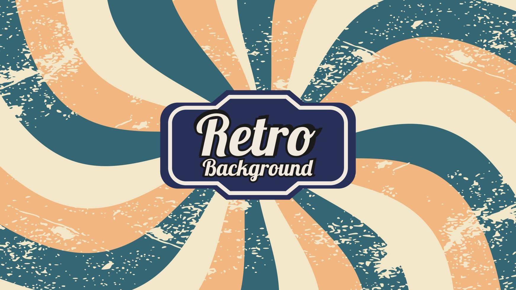 Vintage green mint sunburst grunge background vector