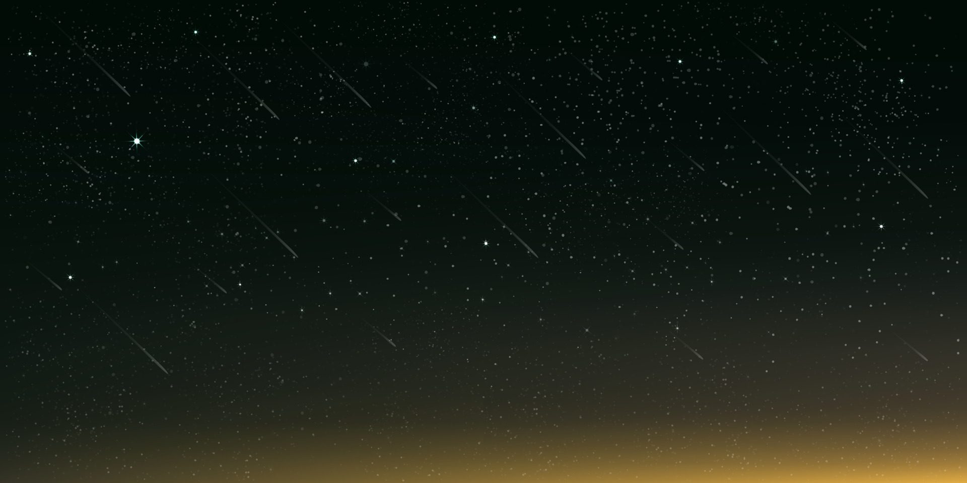 Night SKy landscape with Starry sky,Milky Way and Stars Shining with