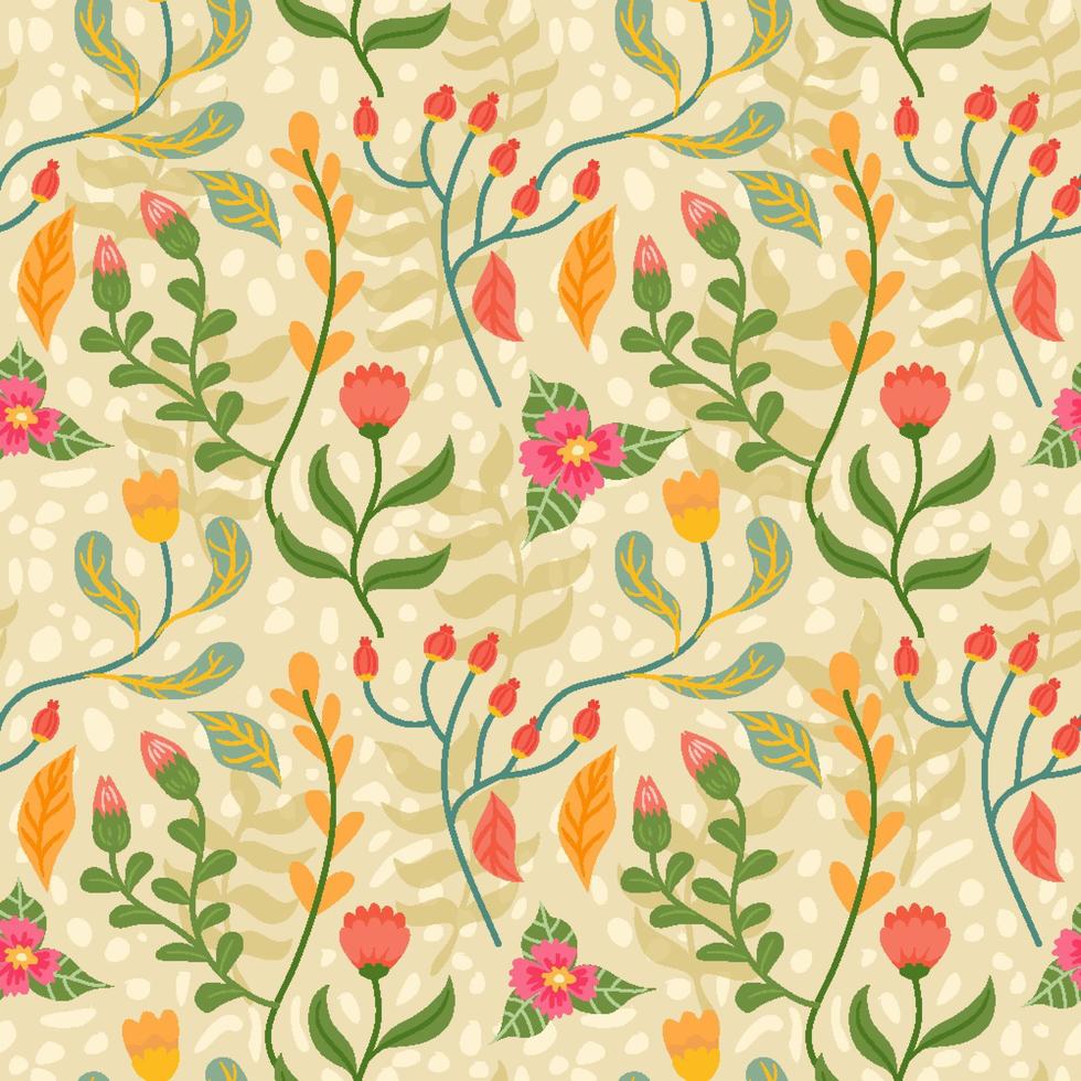 Floral Pattern Background vector