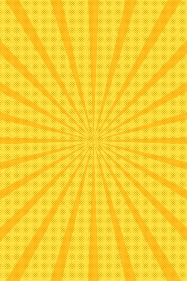 Vector abstract comic zoom