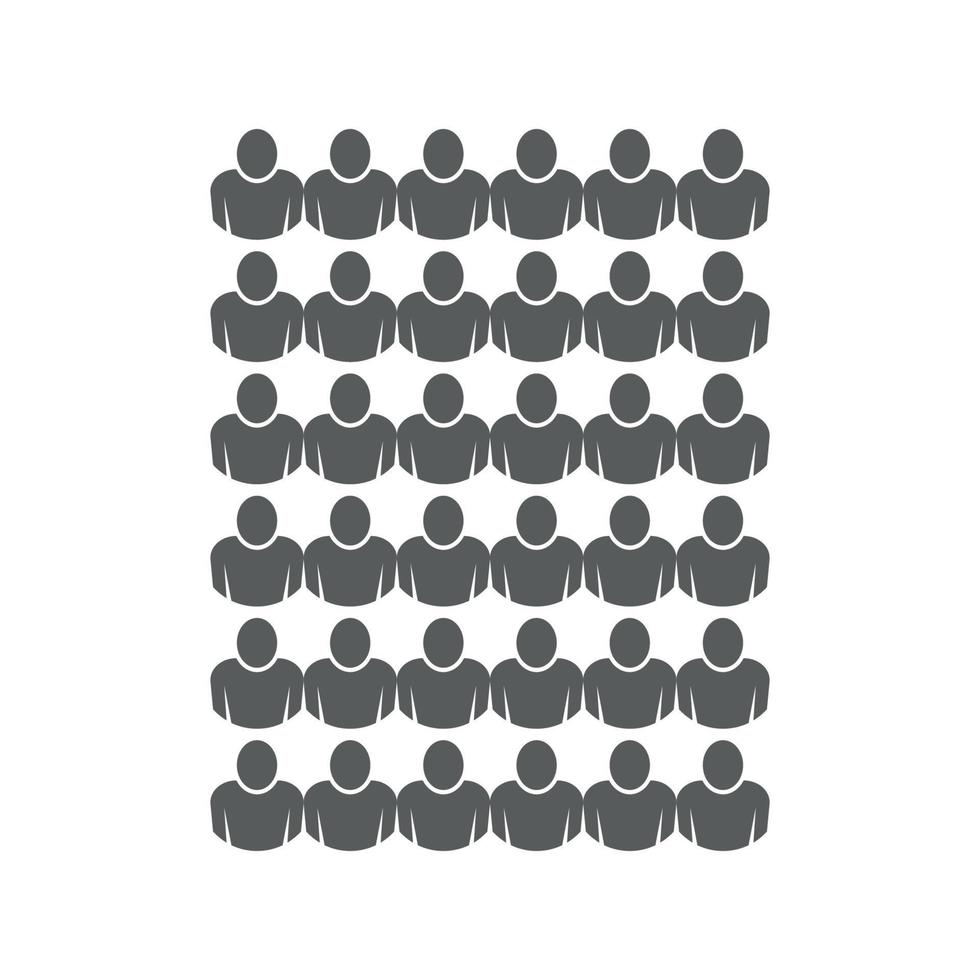 People Icon work group Vector
