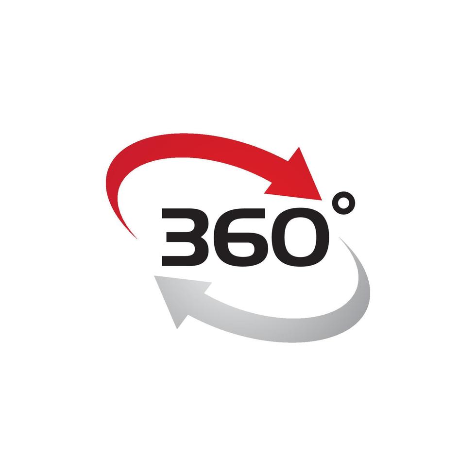 360 Degree View Related Vector Icons