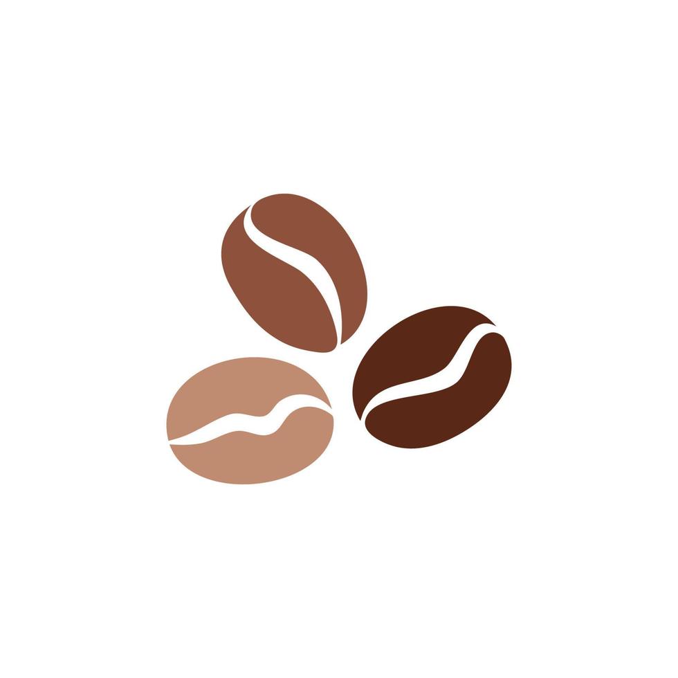 vector de icono de grano de café