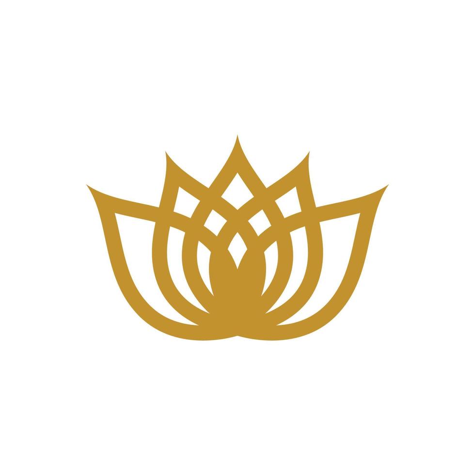 Beauty flower vector icon