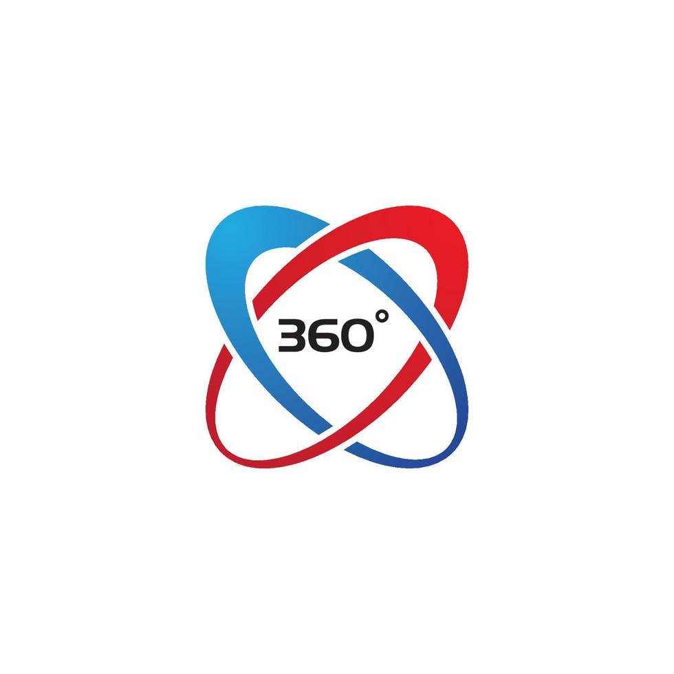 360 Degree View Related Vector Icons
