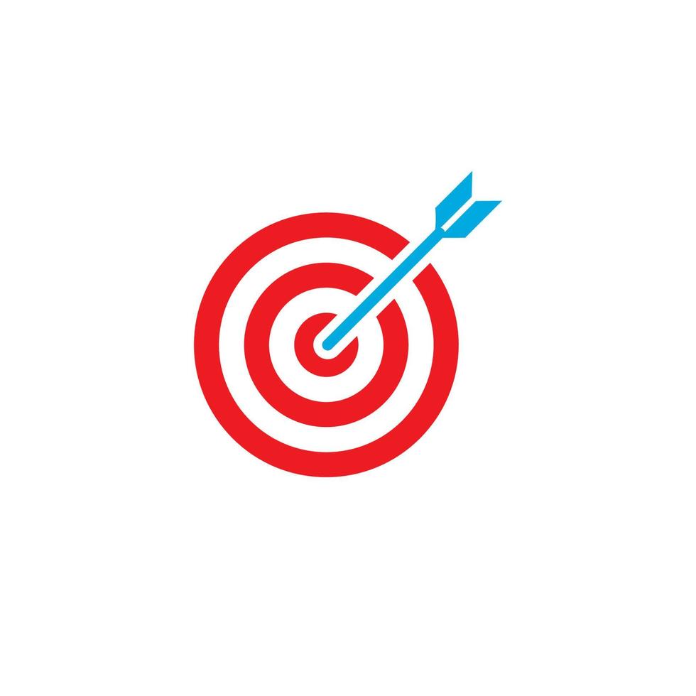 Target Vector icon illustration
