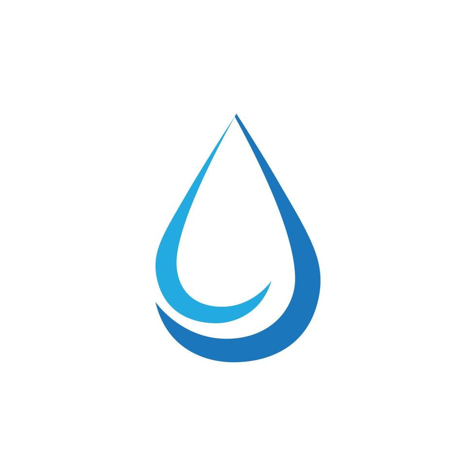 plantilla de logotipo de gota de agua vector